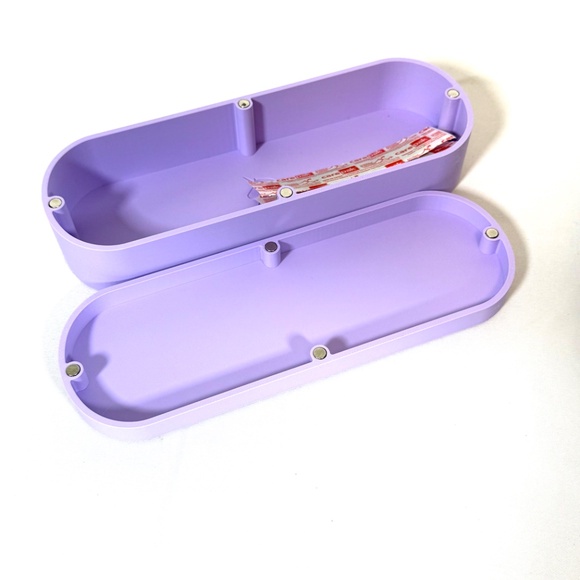 Bandage-Style Storage Case with Heart Design – Cute Lilac Organizer - Picture 6 of 9